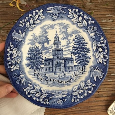 Тарелка 20 см Зал Независимости США