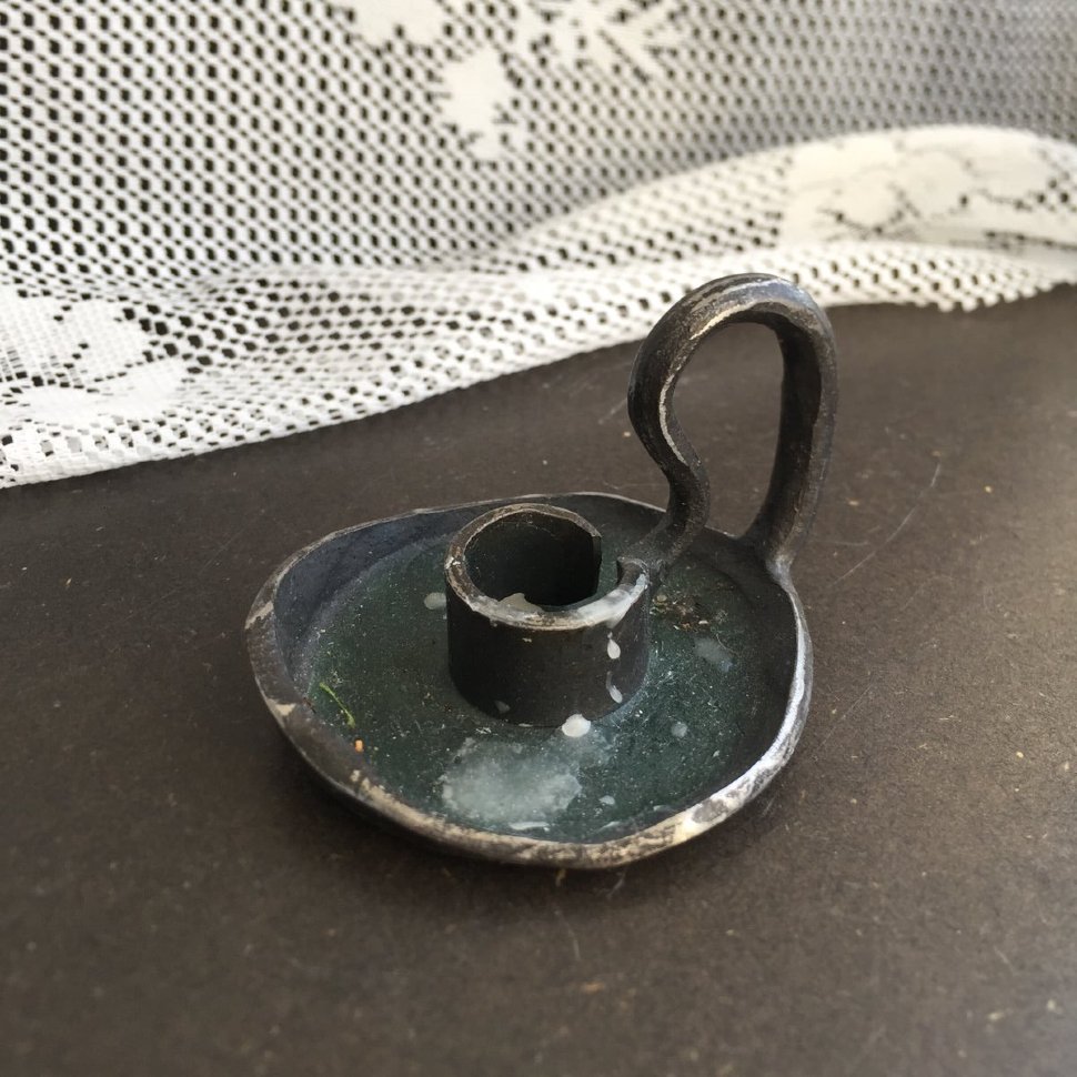 Подсвечник кованый