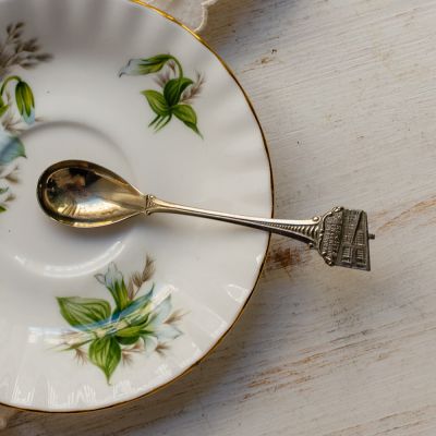 Ложка чайная 11 см Utrechts Bulten Centrum Golde Broek мельхиор