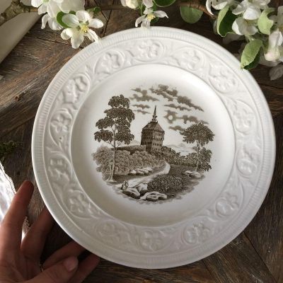 Тарелка столовая Rorstrand 1890-е годы