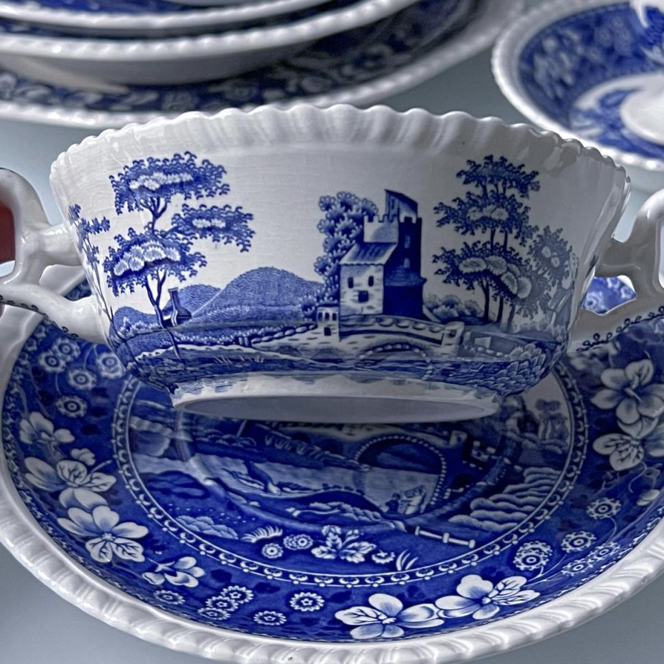 Бульонная пара Copeland Spodes Tower 300 мл Англия