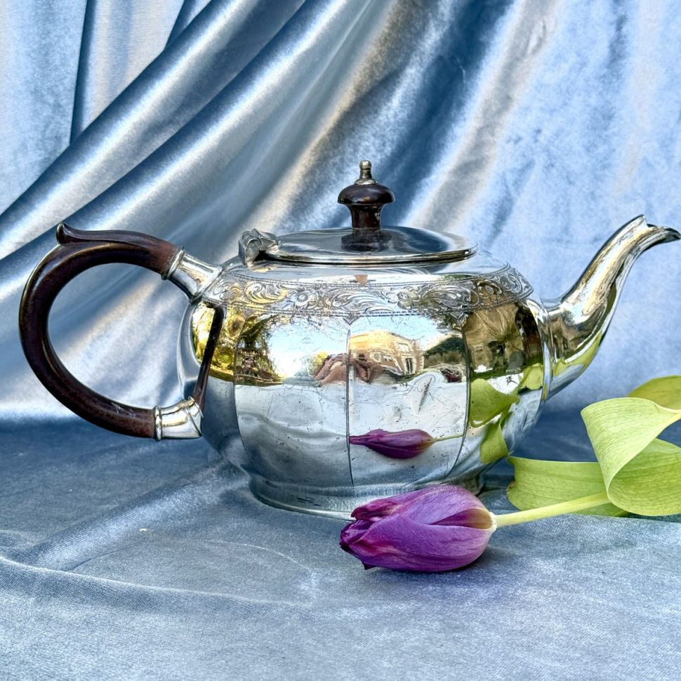 Чайник 1,2 л серебрение Англия 