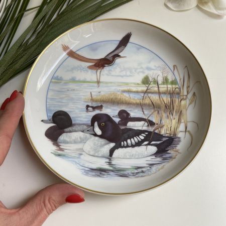 Тарелка Arzberg Birds of the Country Year Октябрь 17 см фарфор Германия