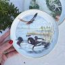 Тарелка Arzberg Birds of the Country Year Октябрь 17 см фарфор Германия