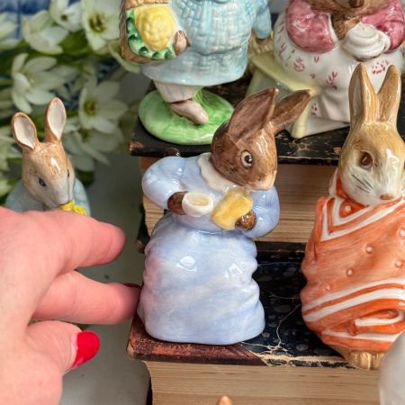 Статуэтка Beatrix Potter Cottontail Royal Albert Англия 1985 г 