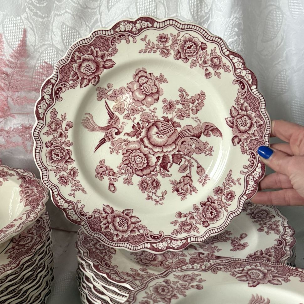 Тарелка Crown Ducal Bristol 25 см Англия