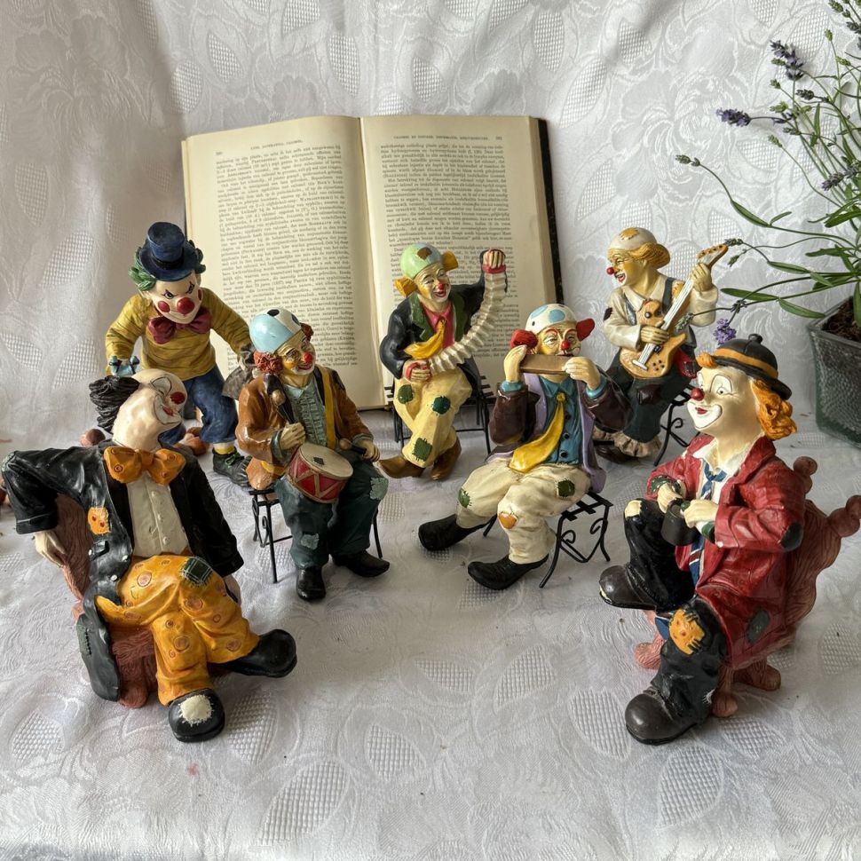 Статуэтка фигурка Клоун в антракте Gilde 20 см Германия 1970-е г.г.