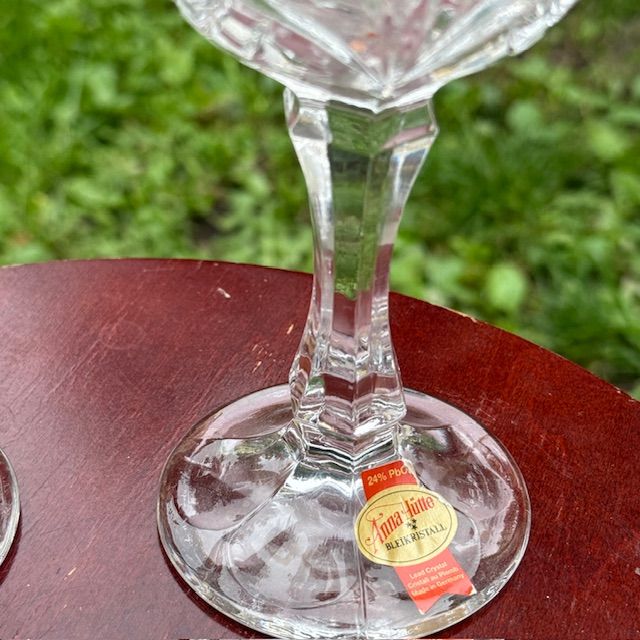 Бокал Две розы набор 2 шт. 200 мл хрусталь Германия