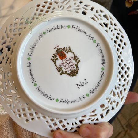 Тарелка Schumann Arzberg Tradition №2 Земляника 19 см Германия