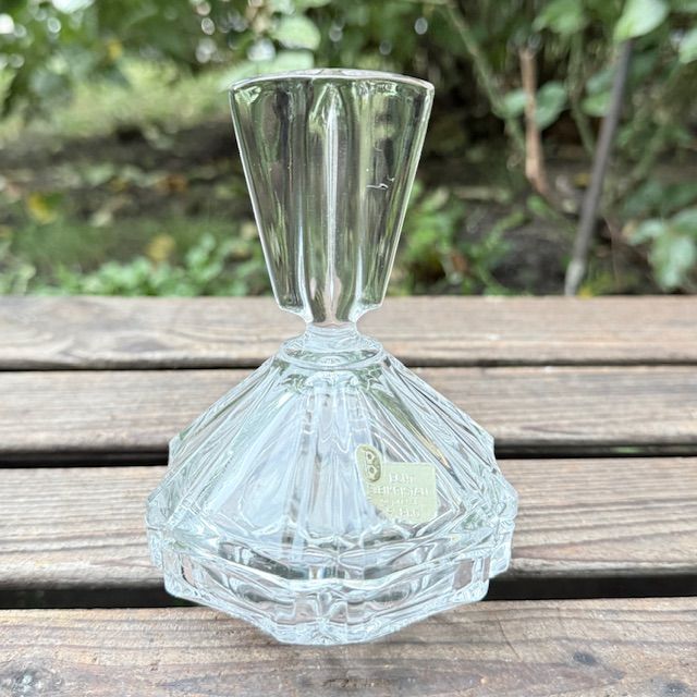 Шкатулка икорница Echt. Bleikristall 13 см Германия