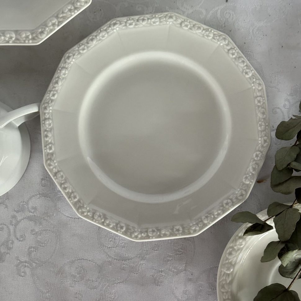 Тарелка Rosenthal Maria белый 20 см Германия 