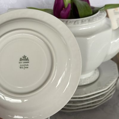 Тарелка Rosenthal Maria белый 20 см Германия 