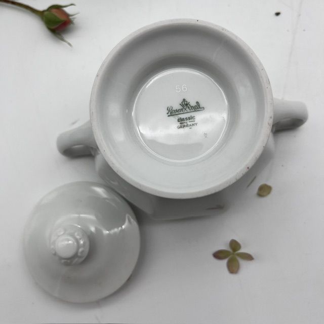 Сахарница Rosenthal Classic Rose зеленый орнамент 15 см Германия