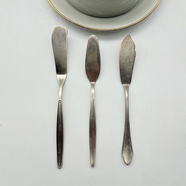 Нож для намазывания 17 см серебрение