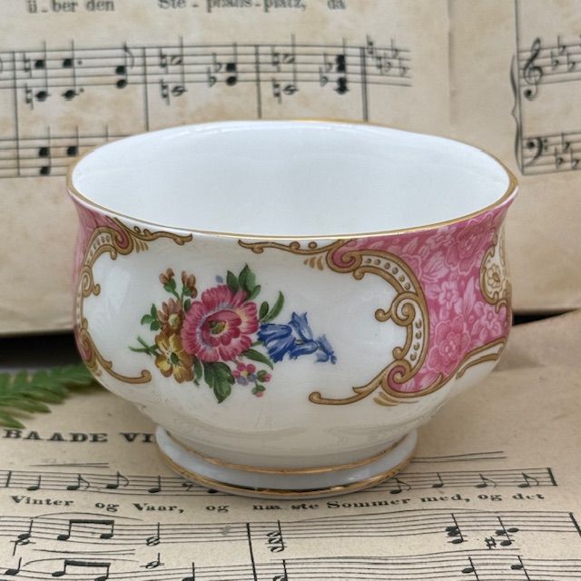 Блюдо сахарница молочник Royal Albert Lady Carlyle набор 3 предмета Англия 