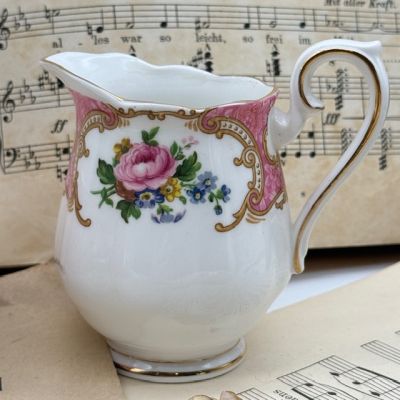 Блюдо сахарница молочник Royal Albert Lady Carlyle набор 3 предмета Англия 