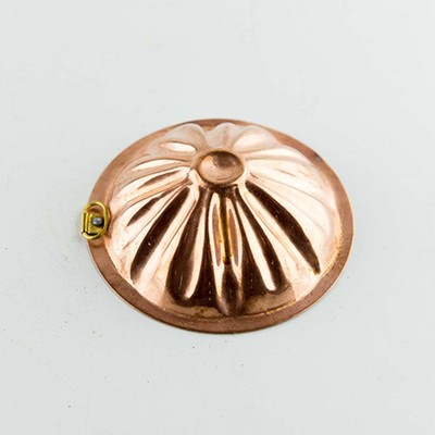 Форма для выпечки ромашка медь