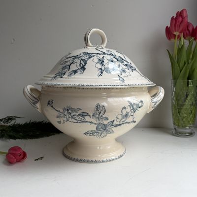 Супница террин Petrus Regout&Co Maastricht 1880 г Голландия