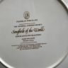 Тарелка Franklin Porcelain Wedgwood Songbirds of the World Barn Swallow 1977 г 28 см 