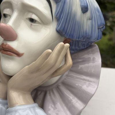 Статуэтка Lladro Грустный Клоун 30 см Испания