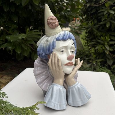 Статуэтка Lladro Грустный Клоун 30 см Испания