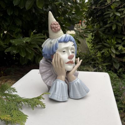 Статуэтка Lladro Грустный Клоун 30 см Испания