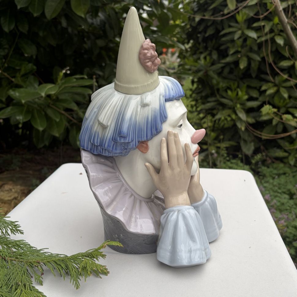 Статуэтка Lladro Грустный Клоун 30 см Испания