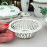 Миска с ажурным краем сухарница Herend Apponyi Chinese Bouquet предзаказ