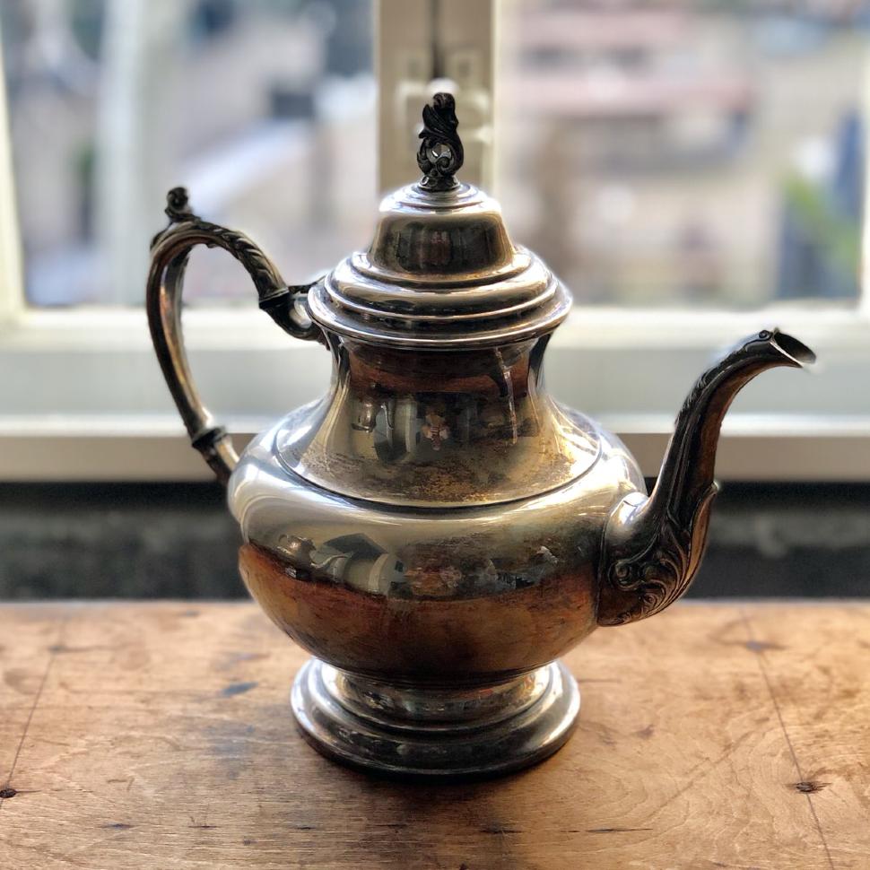 Чайник мельхиор в стиле Классик, 1.2 Л