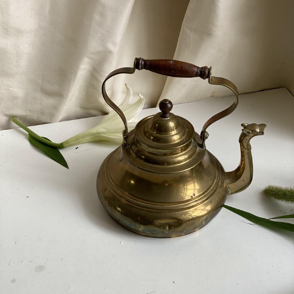 Чайник Купол 1,7 л латунь