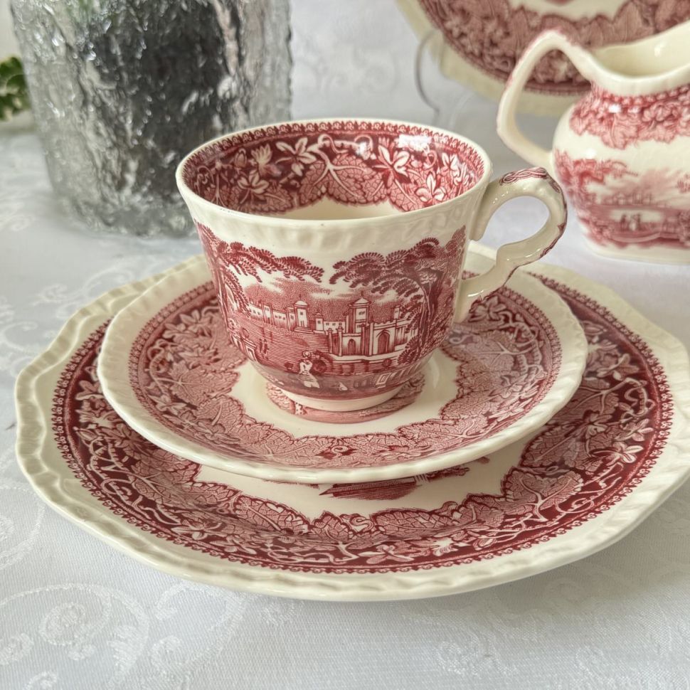 Чайная пара Mason's Vista 200 мл Англия 2 категория