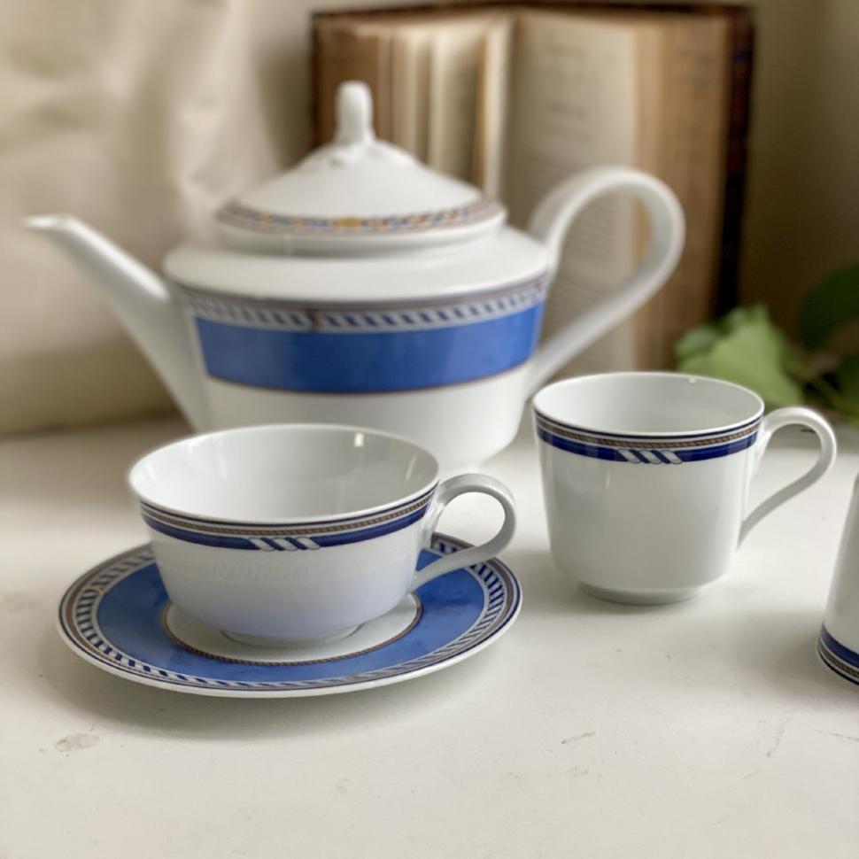 Чайная капучино пара 250 мл Hutschenreuther Морской стиль