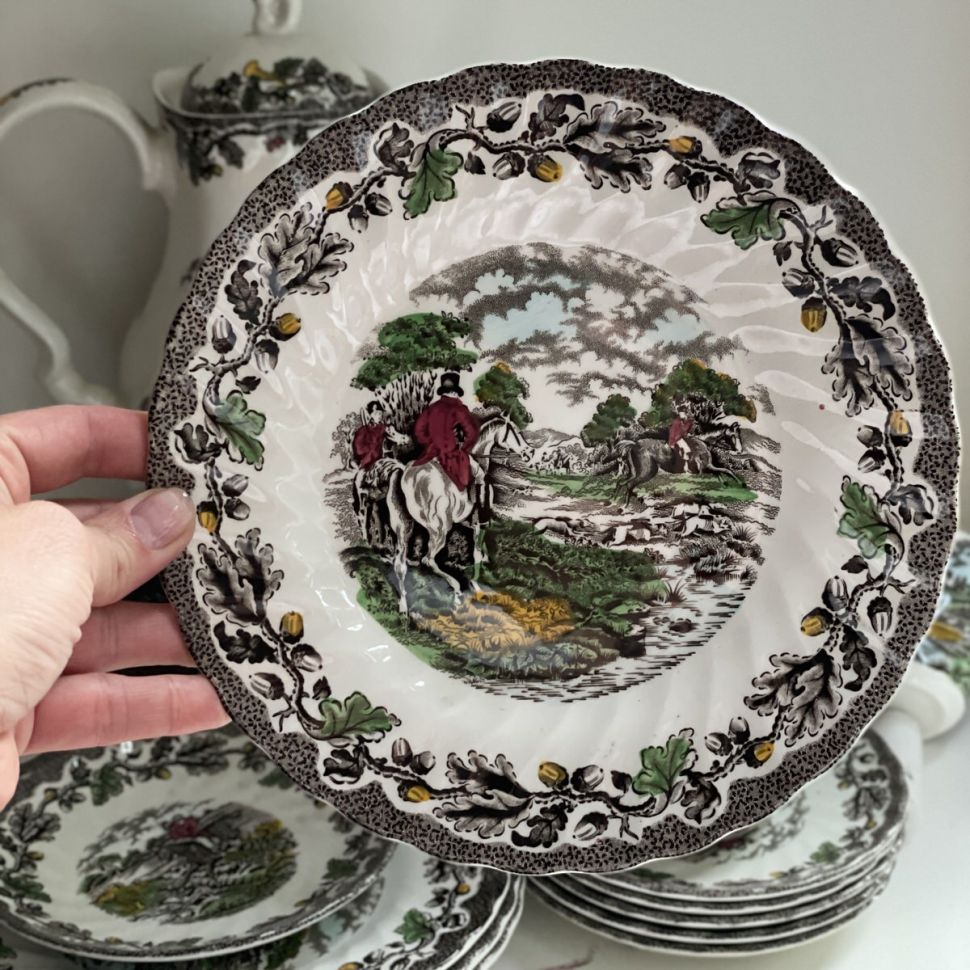 Тарелка Myotts Country Life 20 см Англия