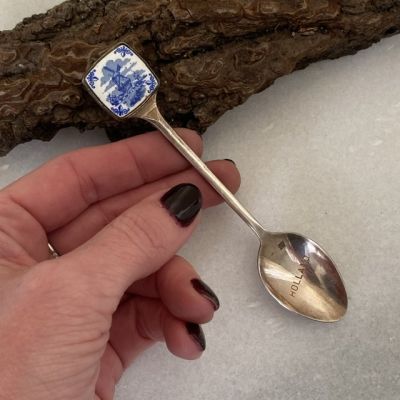 Ложка Голландия 11,5 см серебрение 90