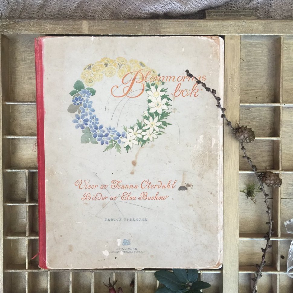 Книга с иллюстрациями и стихами детям Стокгольм 1914 г