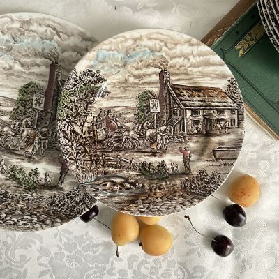 Тарелка Wood&amp;Sons The Post house 20 см Англия  