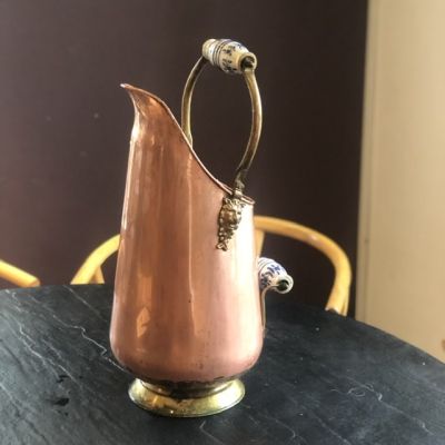 Тушитель медный с керамическими ручками 50 см 