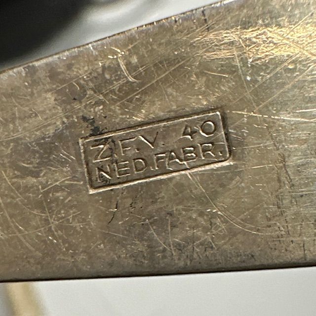 Ложка ситечко ZFV 13 см серебрение Нидерланды