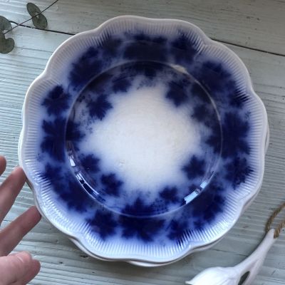 Тарелка глубокая 25 см Flow Blue GEFLE Швеция