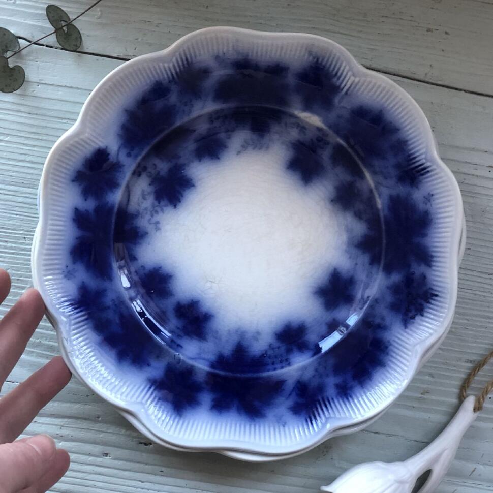 Тарелка глубокая 25 см Flow Blue GEFLE Швеция