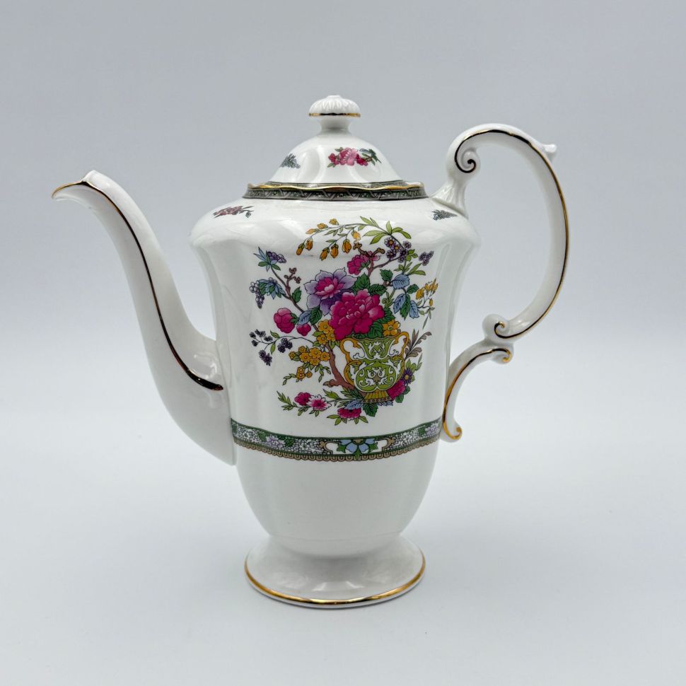 Чайник кофейник Paragon Tree of Kashmir 1,2 л 1960-е Англия     