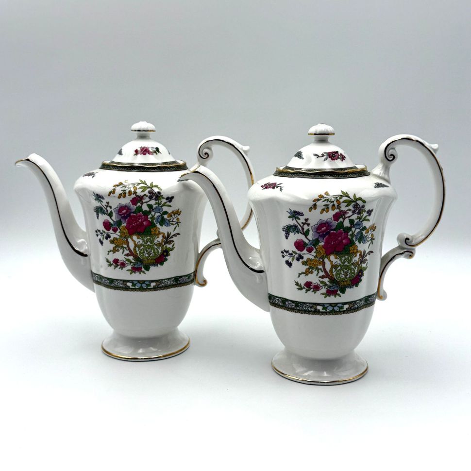 Чайник кофейник Paragon Tree of Kashmir 1,2 л 1960-е Англия     