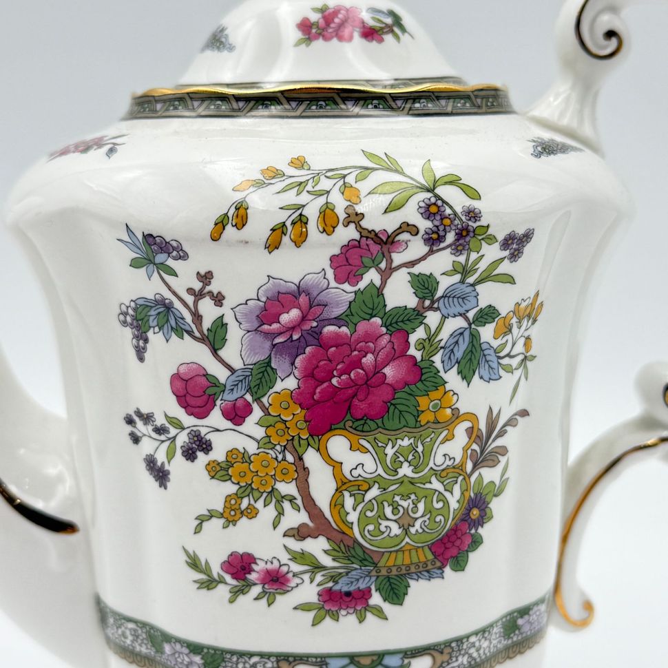 Чайник кофейник Paragon Tree of Kashmir 1,2 л 1960-е Англия     