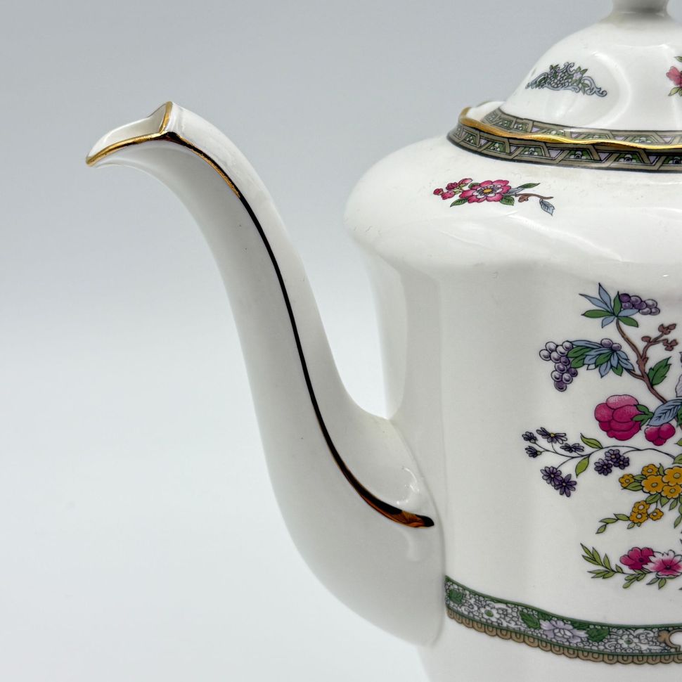 Чайник кофейник Paragon Tree of Kashmir 1,2 л 1960-е Англия     