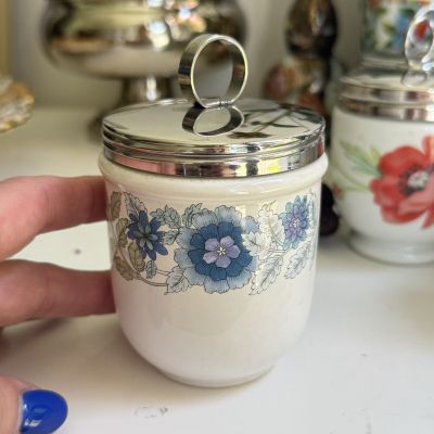 Кодлер на 2 яйца Wedgwood Clementine фарфор Англия 