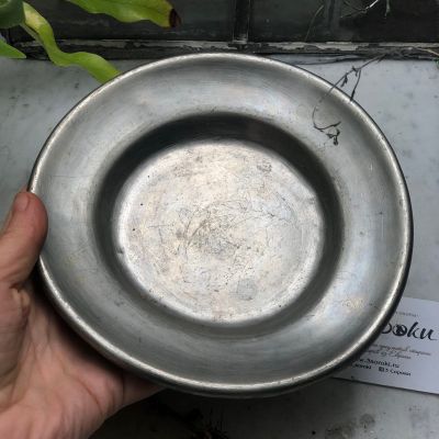 Тарелка 17 см олово (деформация)