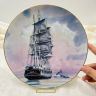 Тарелка Rosenthal Great American Sailing Ships 22 см фарфор Германия 