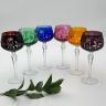 Бокал Lausitzer Glas 250 мл набор 6 шт. накладной хрусталь Германия дизайн 3