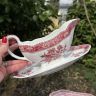 Соусник на блюде Spode Pink Camilla 300 мл фарфор Англия