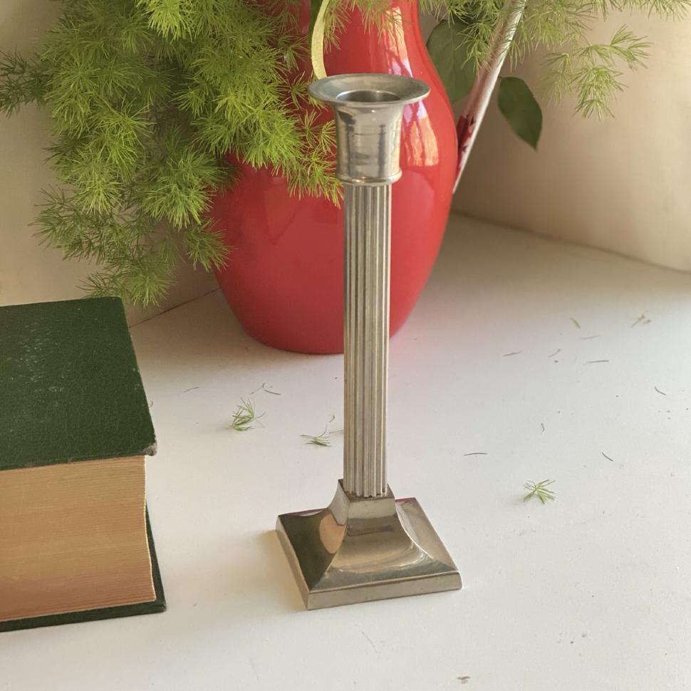 Подсвечник Колонна 21 см сплав